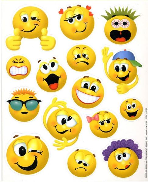Emoticons Stickers Theme PQ. 120