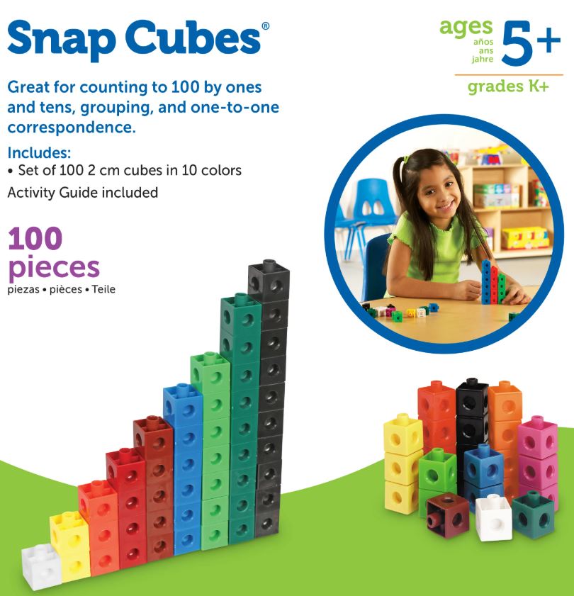 Snap Cubes 100 PCS