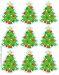 Christmas Trees Extra Large Stickers PQ. 36