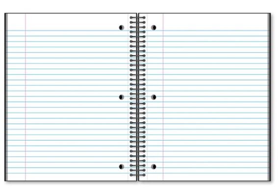 1 Subject Poly Notebook Wide Ruled 10.5" x 8" 70 Sheets