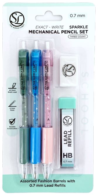 Sparkle Mechanical Pencil Set | 0.7mm