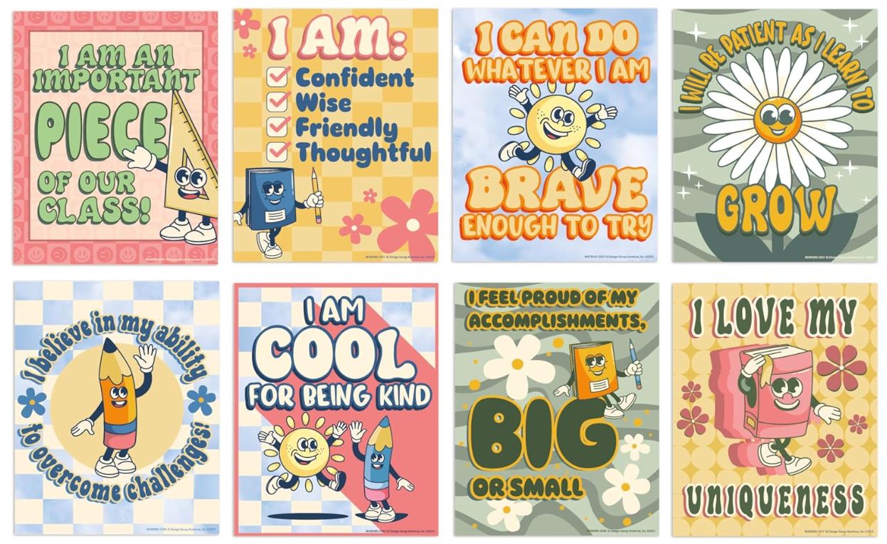 S'Cool Era Mini Classroom Poster Set