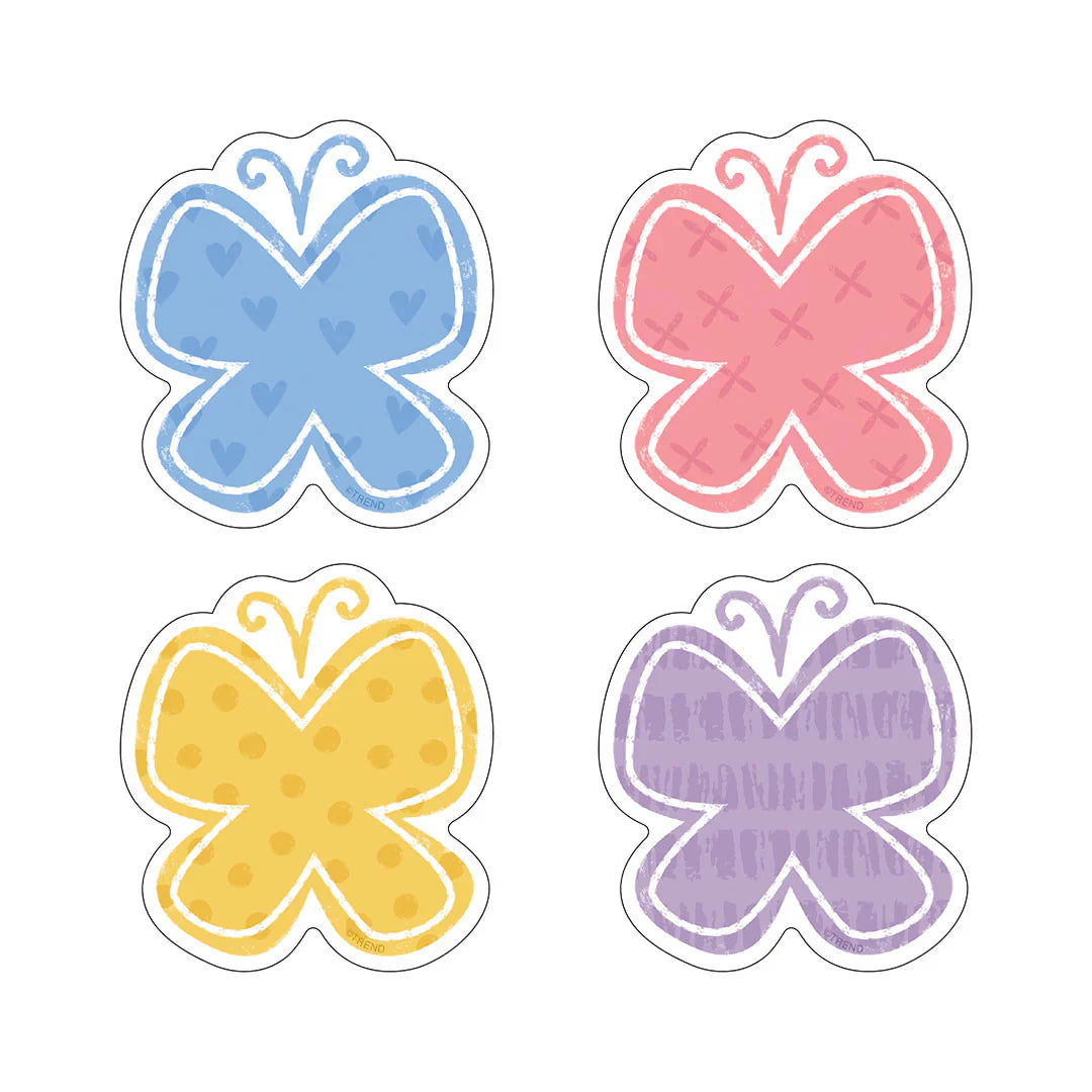 GARDEN BUTTERFLIES MINI ACCENTS VARIETY PACK 36PCS
