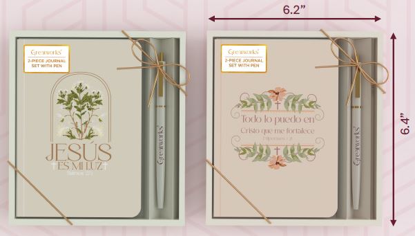 Journal Set Whit Pen | 2pc