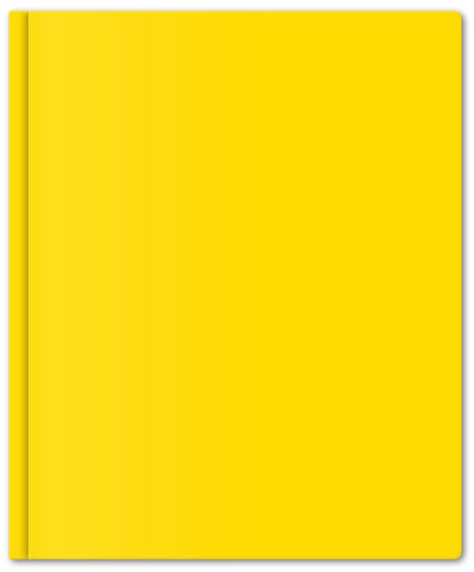 Twin Pocket Paper Portfolio with Prongs