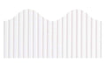 Decorative Border White 2-1/4" x 50' Roll