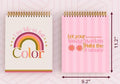 TOP SPIRAL SKETCHBOOK LIVE LIFE/PAINT FUTURE ASST (88 SHEETS)