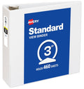 View Binder 3" Round Ring White