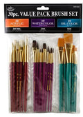 Variety Long Handle Brush Combo Pkg. 30
