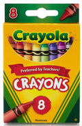 Crayola Crayons Pkg. 8