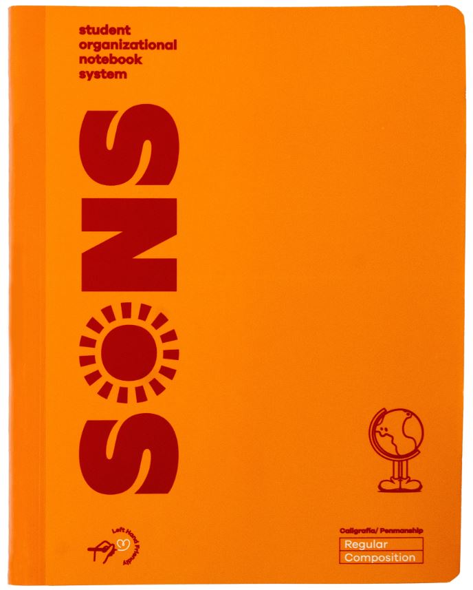 Libreta de Composición Regular Anaranjado