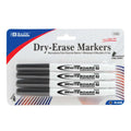 Dry Eraser Markers | Black | Fine | pqt 4
