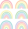 PASTEL POP RAINBOWS ACCENTS