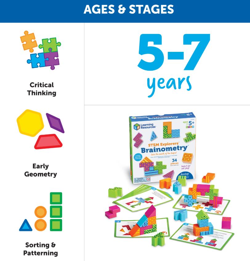 STEM Explorers Brainometry 34 PCS
