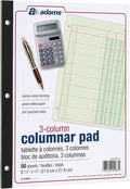 Columnar Analysis Pad | 3 Column | 8 1/2 X 11