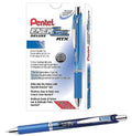 EnerGel RTX Retractable Liquid Gel Pen 0.5 mm Fine Blue Cj. 12