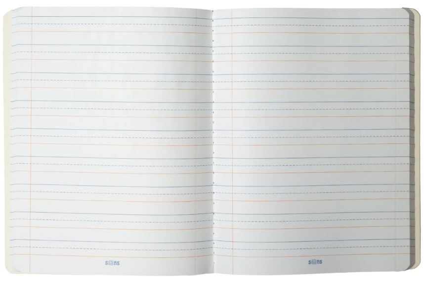Libreta Caligrafia Primaria Second Negro