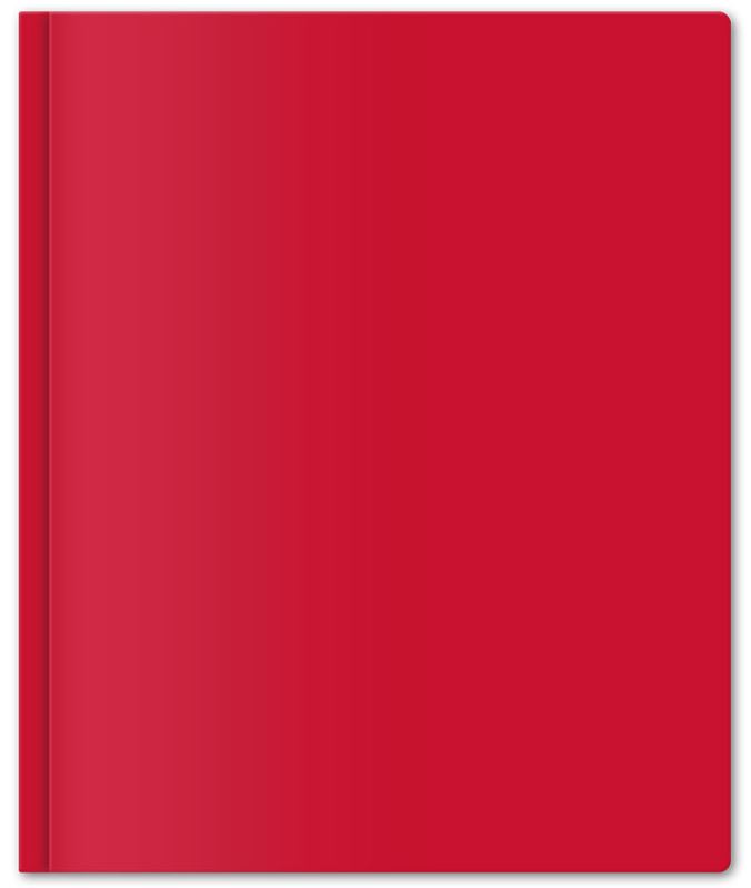 Twin Pocket Paper Portfolio with Prongs