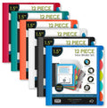 iQ+ 12 Piece 1.5" Heavyweight Poly View Binder