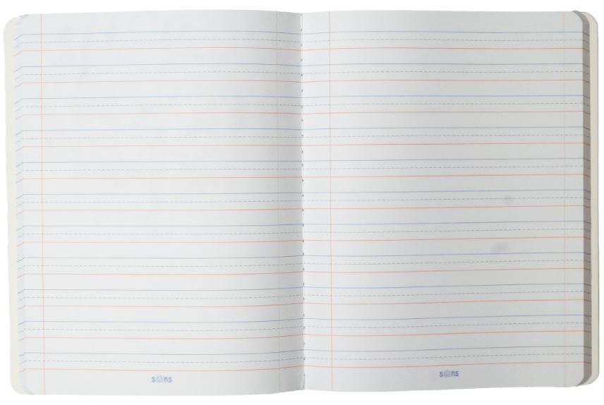 Libreta Caligrafia Primaria Third Rojo