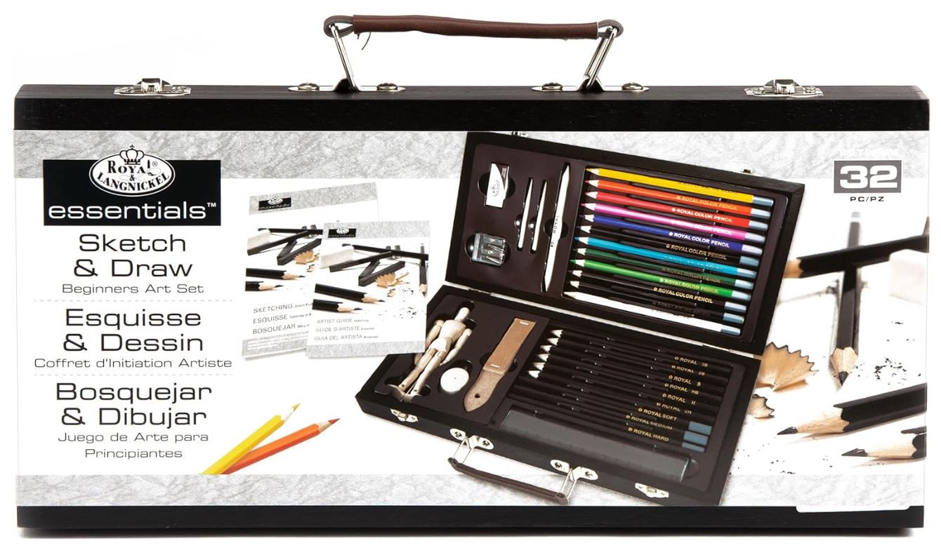 Sketching & Drawing Travel  Set 32 PCS