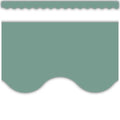 Retreat Green Scalloped Border Trim