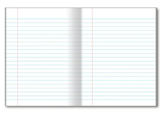 1 Subject Coil-less Notebook Wide Ruled 80 Sheet