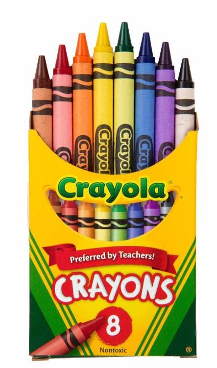 Crayola Crayons Pkg. 8