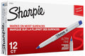 Sharpie Permanent Markers Ultra Fine Tip Blue Cj. 12