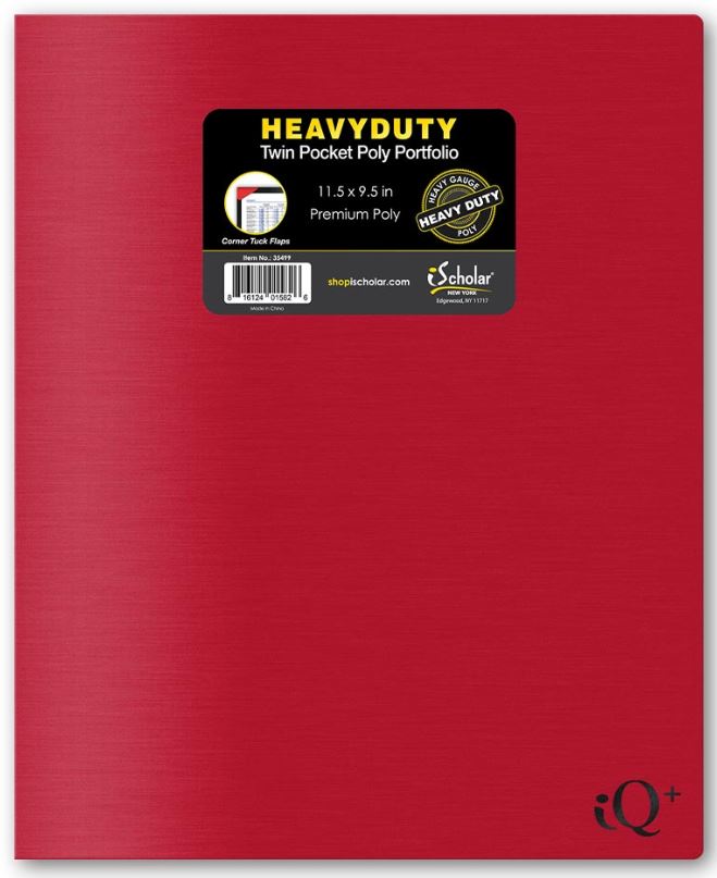 iQ+ Heavy Gauge Poly Portfolio