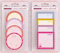 4PK STICKY NOTES YOUTH ASST 2 STYLES CIRCLE 4PK, SQUARE 4PK