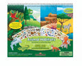 Animal Habitats Reusable Sticker Pad