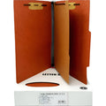File Folder | 1 Partition | Red | Letter | Box/20