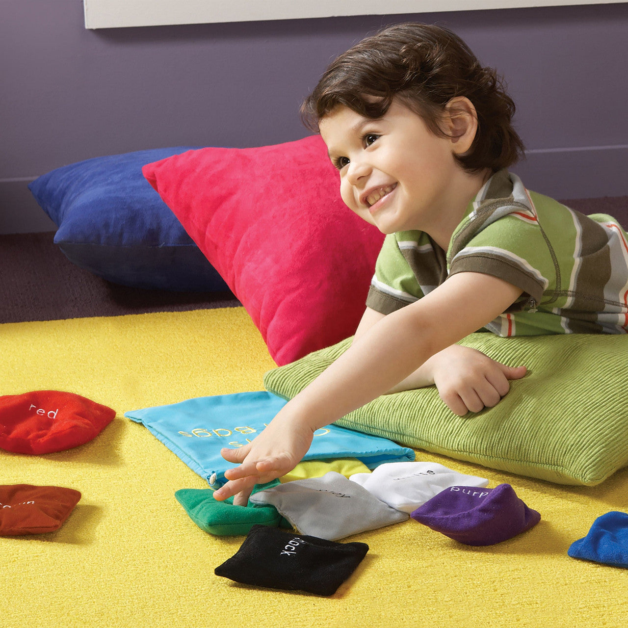 COLORS BEANBAGS PRE-K 10SET