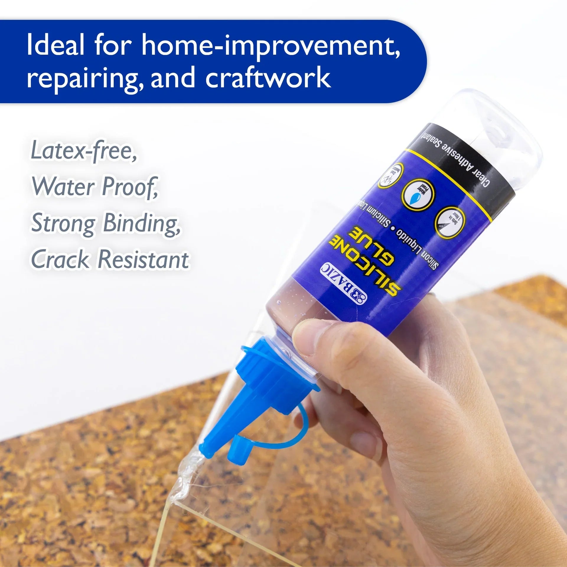 SILICONE GLUE 3.38 OZ