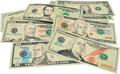 PLAY MONEY: ASSORTED BILLS 110 BILLS
