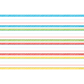 SCRIBBLE SENTENCE STRIPS 64PCS 19 1/2 X 3''