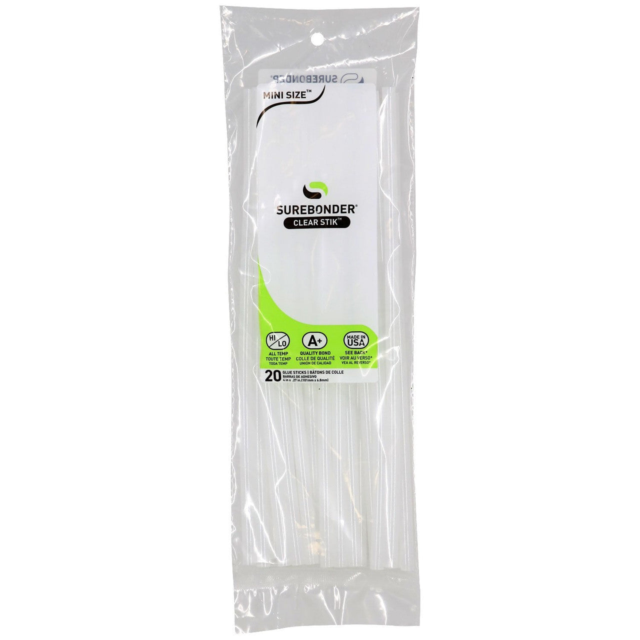 10" MINI GLUE STICK 20 PK