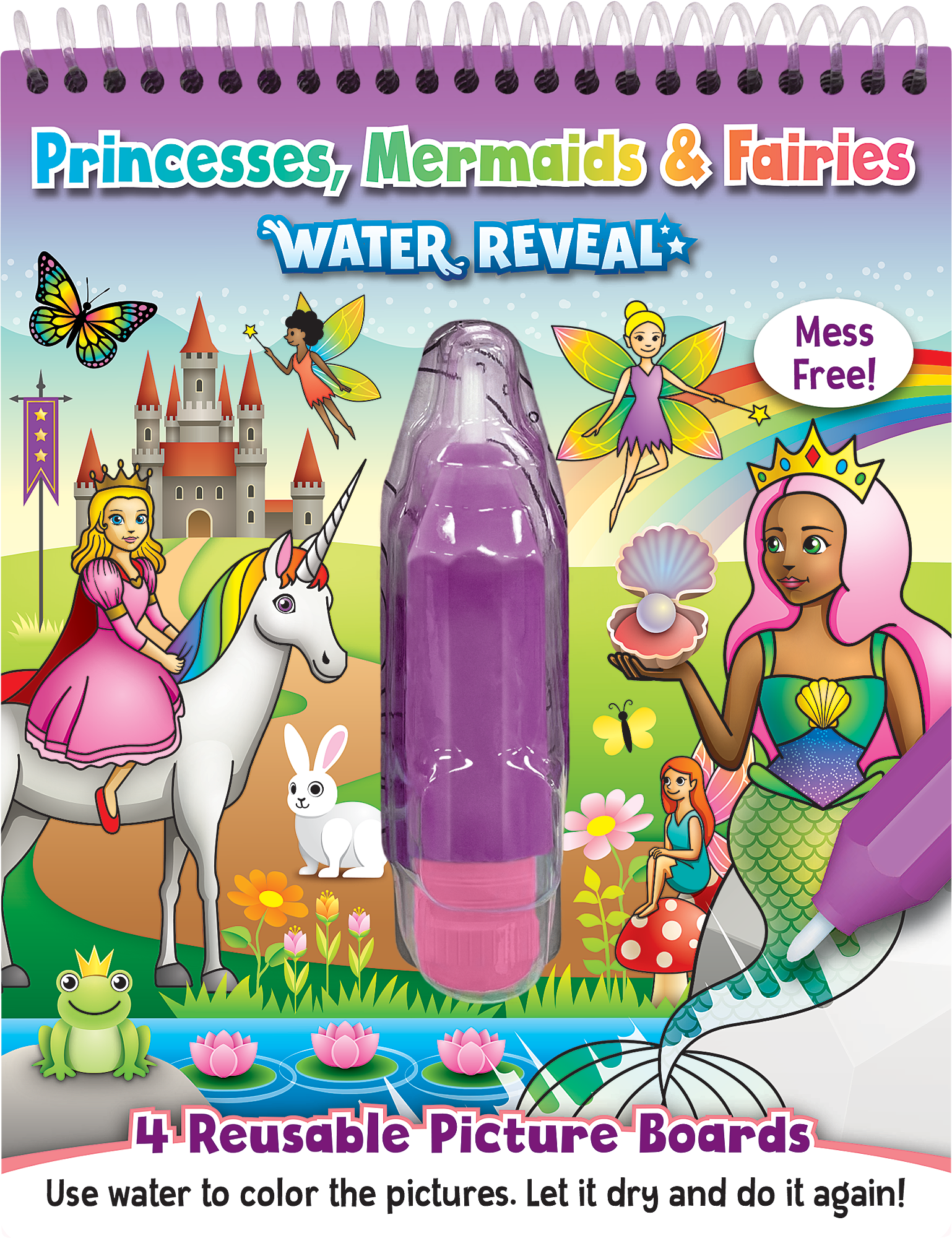 Princesses, Mermaids & Fairies Water Reveal