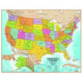 HEMISPHERES USA INTERACTIVE WALL CHART