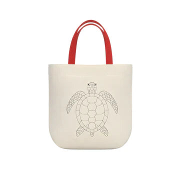 9''x8'' Canvas Goodie Bag (Turtle)