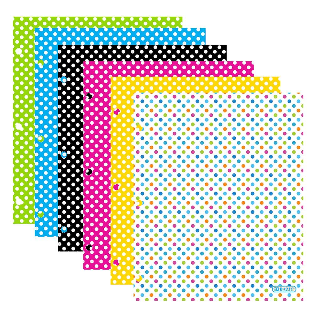 Polka Dot | 2-Pocket |Portfolios