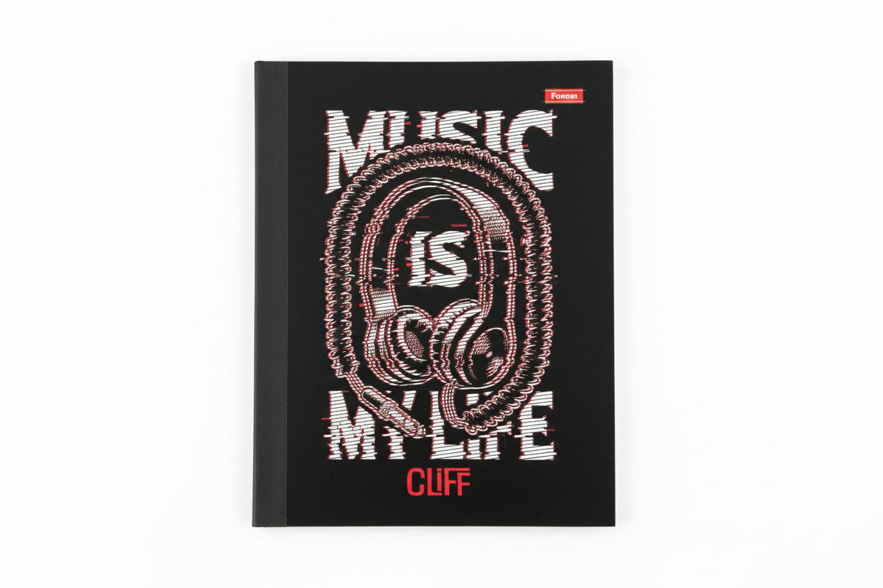 Libreta  Tapa Flexible Cliff Masc | 100 Hojas