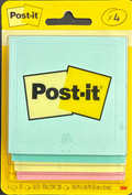 M3 POST IT NOTES 3X3 PASTEL COLOR (PQ.4)#5401