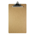 LEGAL SIZE HARDBOARD CLIPBOARD 9" X 15.5"