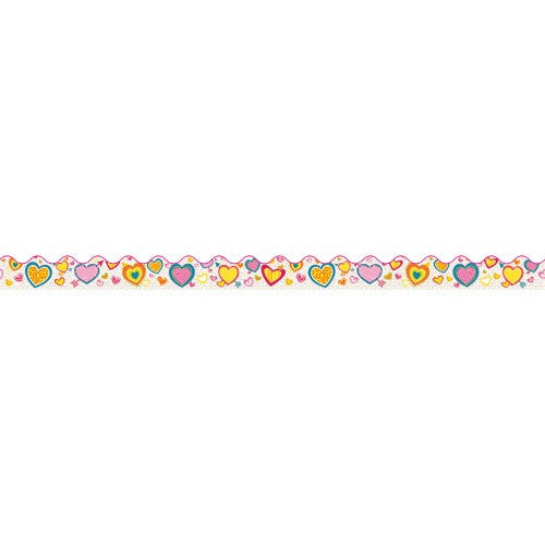 BORDER SCALLOPED HEARTS