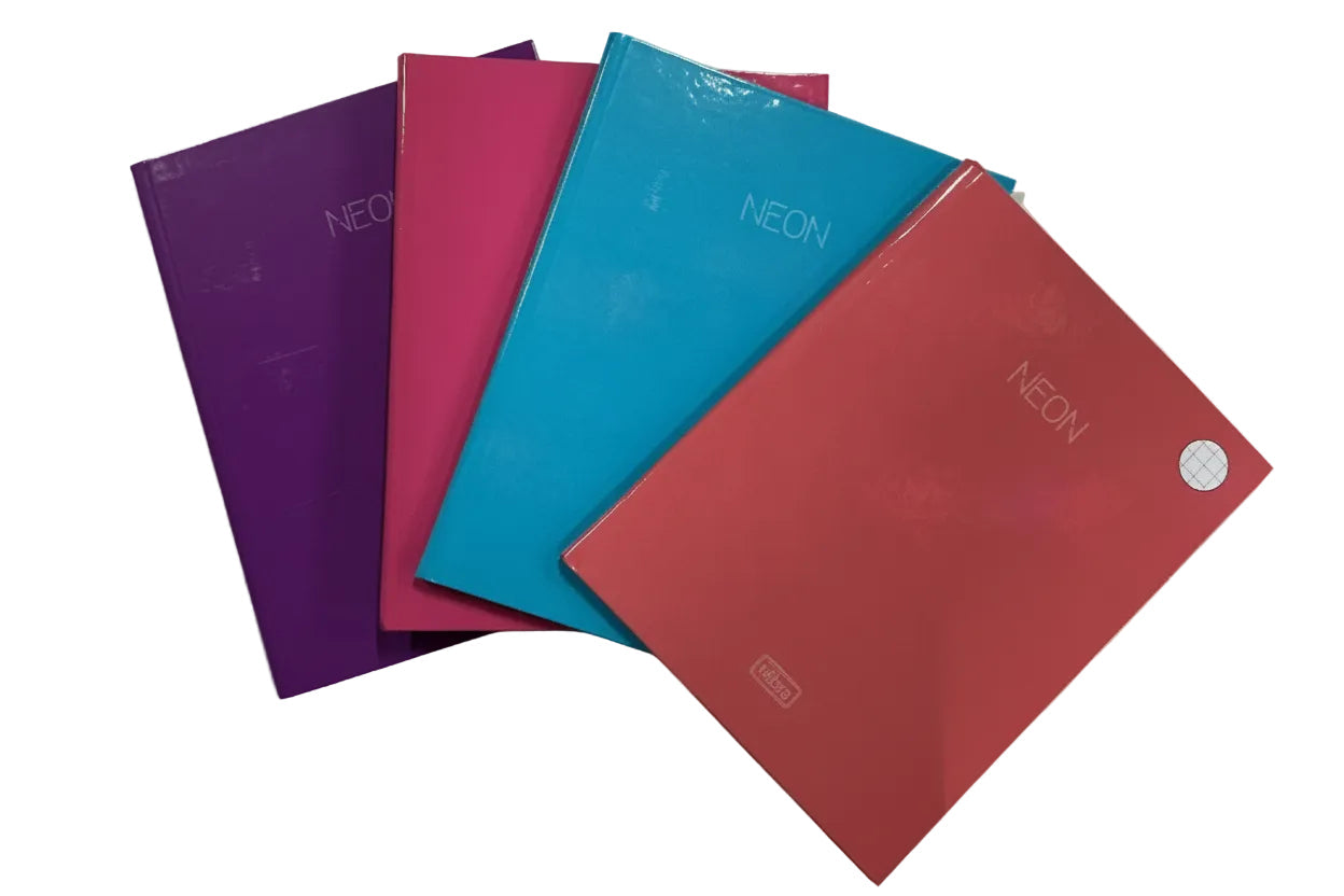 Libreta Neon  7mm 80 Hojas