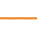 ORANGE SCALLOPED BORDER