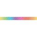 COLORFUL SCRIBBLE STRAIGHT BORDER