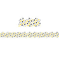BORDER EXTRA WIDE PEANUTS TOUCH OF CLASS DOTS
